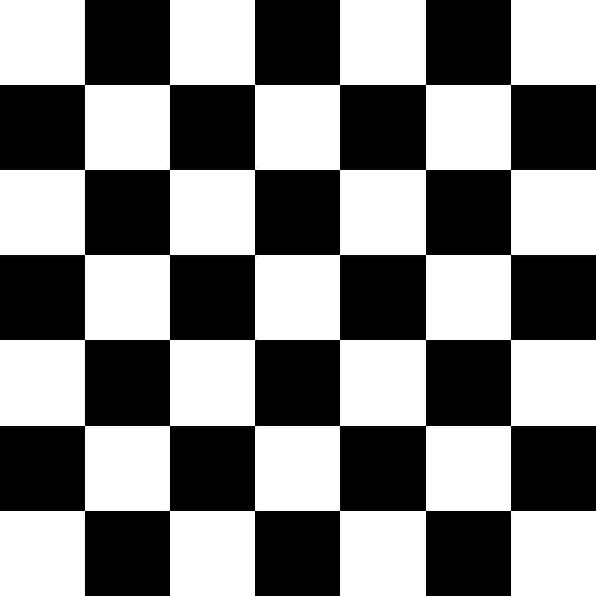 N-Queens solution animation for board size 7